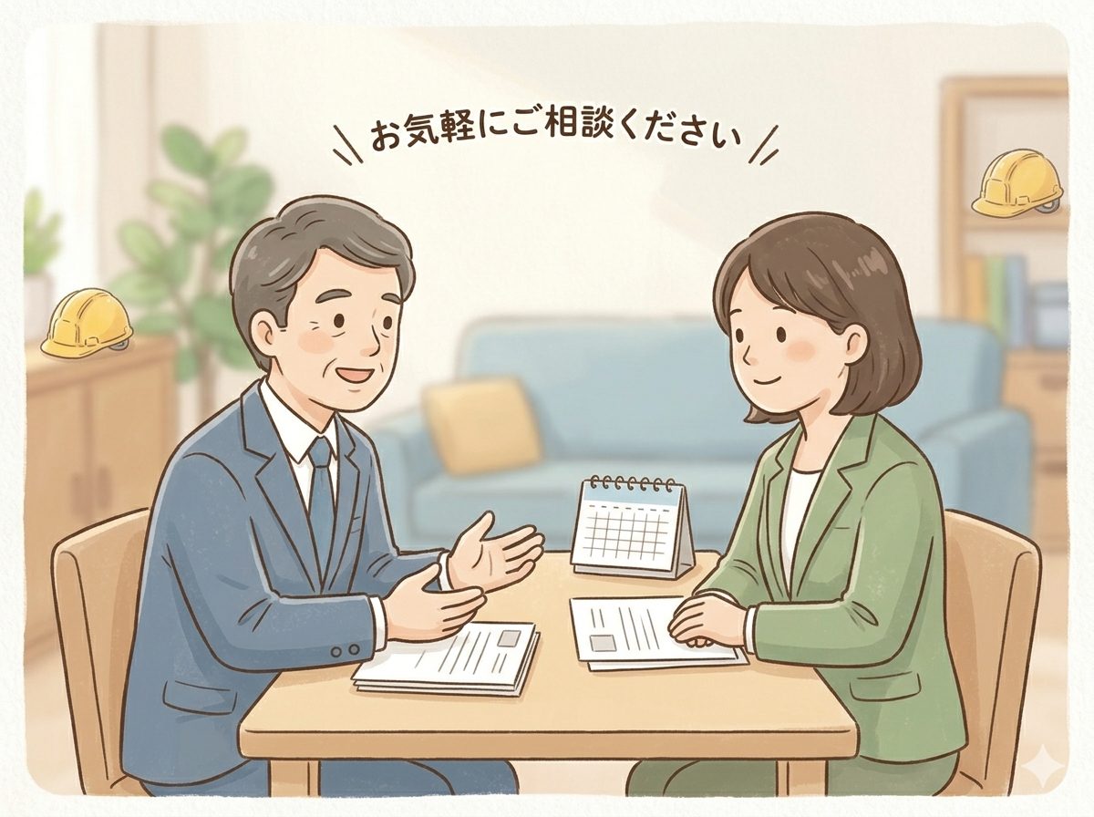相談風景のイメージ