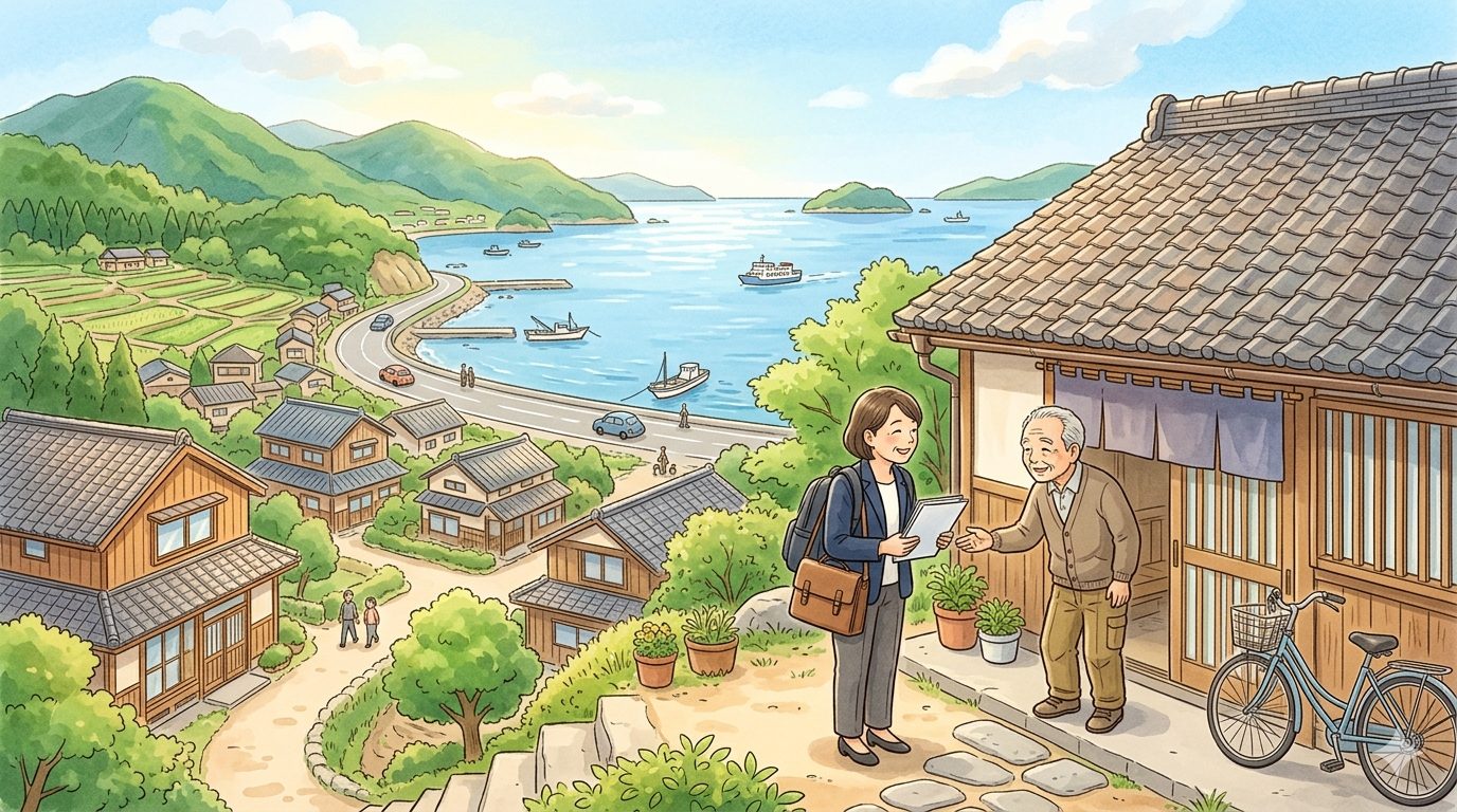 見守りと手続き支援のイメージ