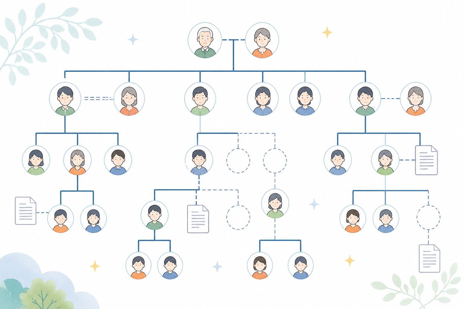 相続関係説明図のアイコン